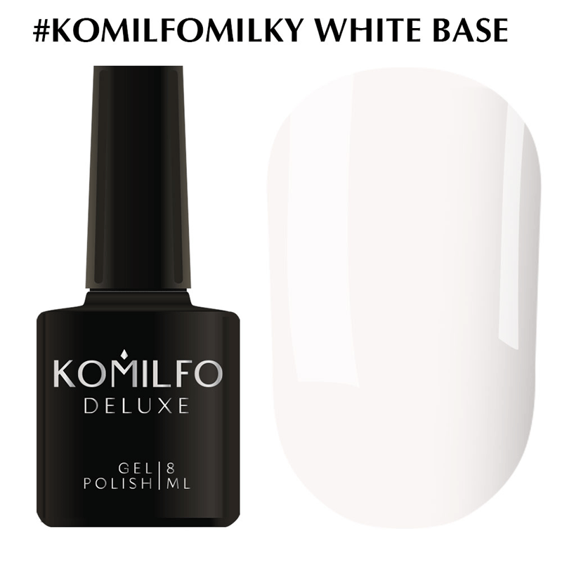 

База Komilfo Milky White Base, 8 мл