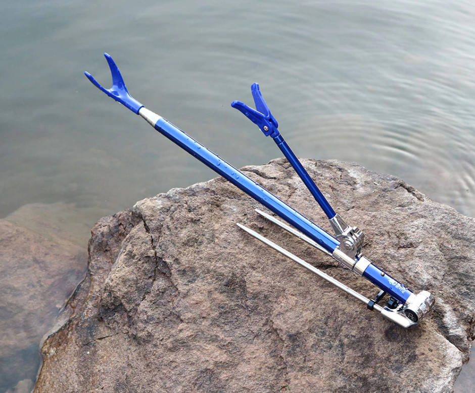 

Подставка для удочек и фидера FanFish P-210 Blue.