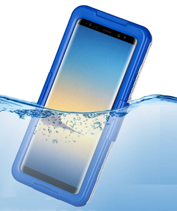 

Водонепроницаемый противоударный чехол Waterpoof IP68 для iPhone 6 7 8, Синий