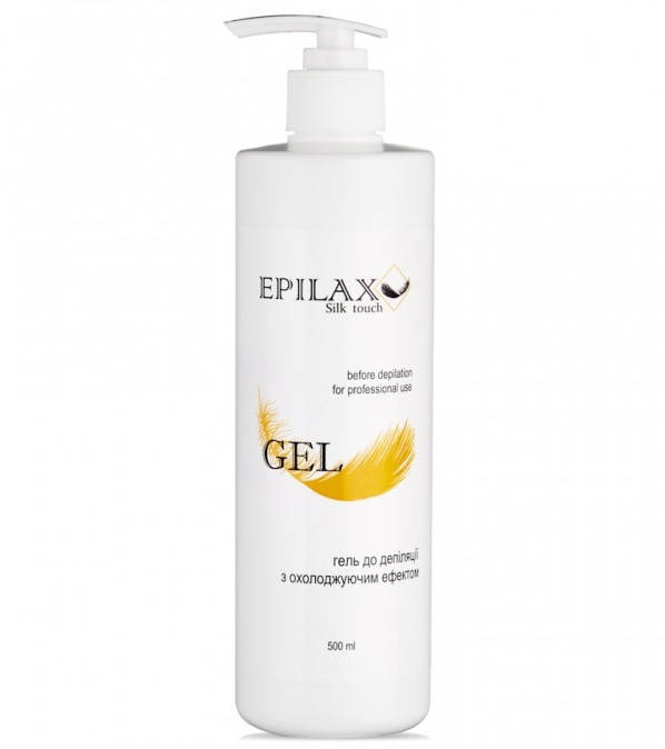 

Гель до депиляции Epilax с охлаждающим эффектом, 500мл, Белый