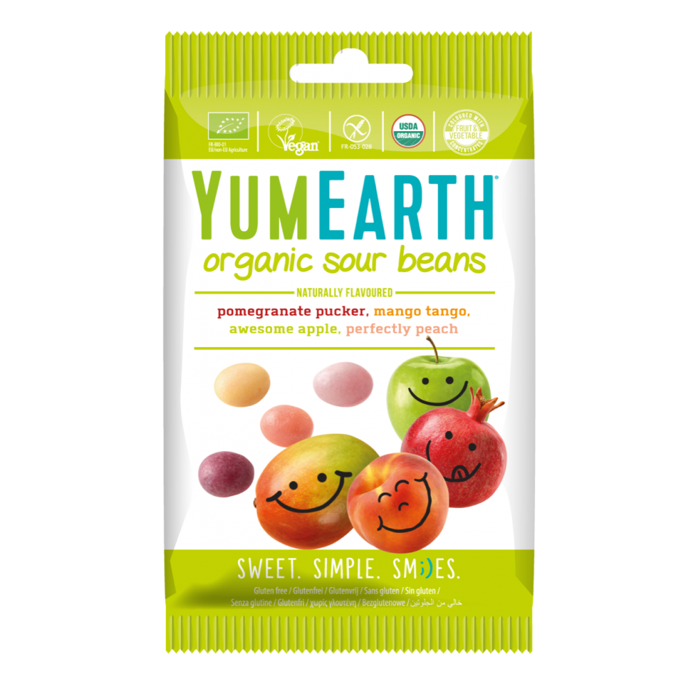 

Конфеты жевательные фруктовые с кислинкою 50г Yum Earth