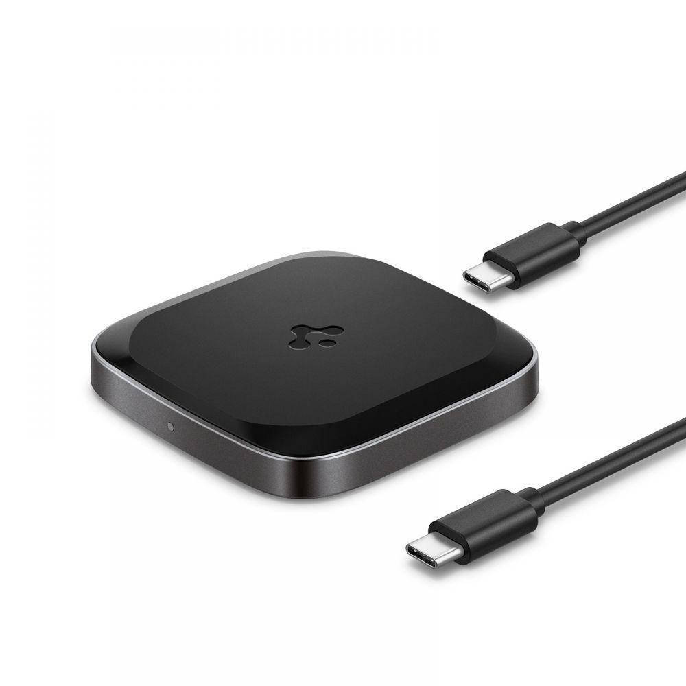 

Беспроводное зарядное устройство Spigen ArcField PF2004 Wireless Charger 15W (Max.) Black (ACH02578), Черный