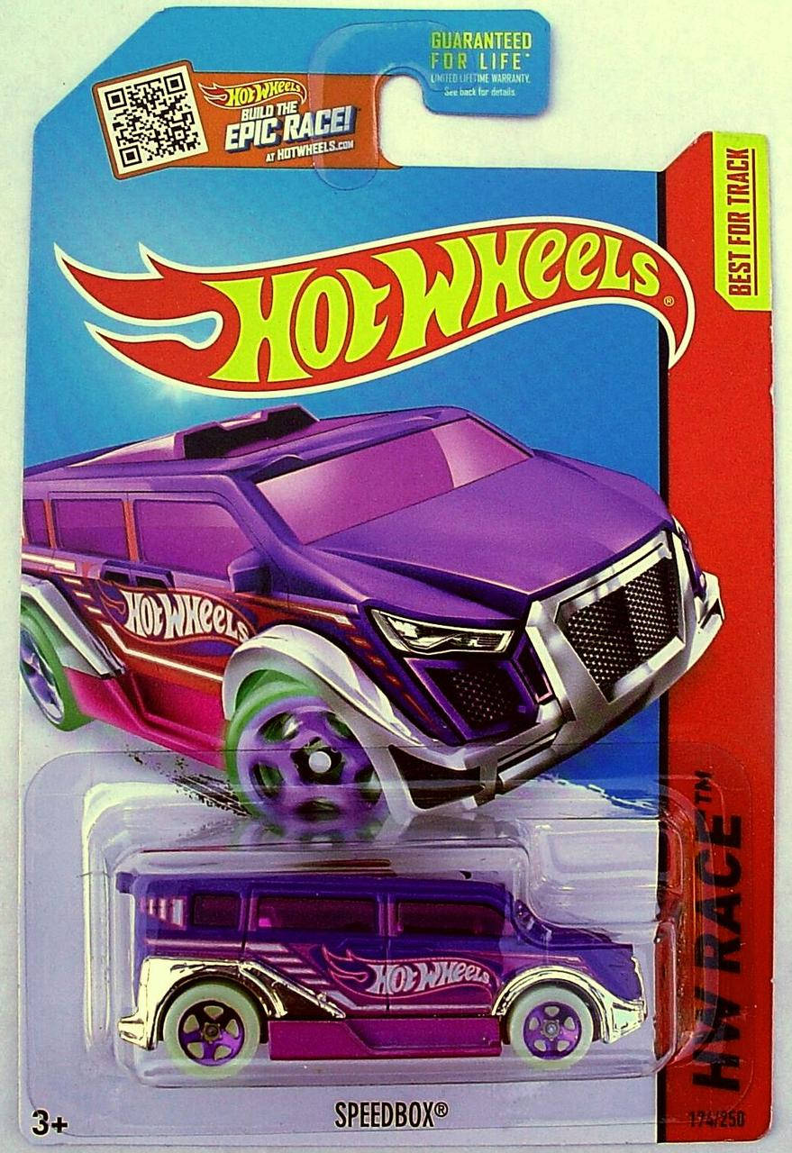 

Машинка Hot Wheels - Speedbox - 2015 Race - Night Storm (#174) - CFL98. Mattel Оригинал