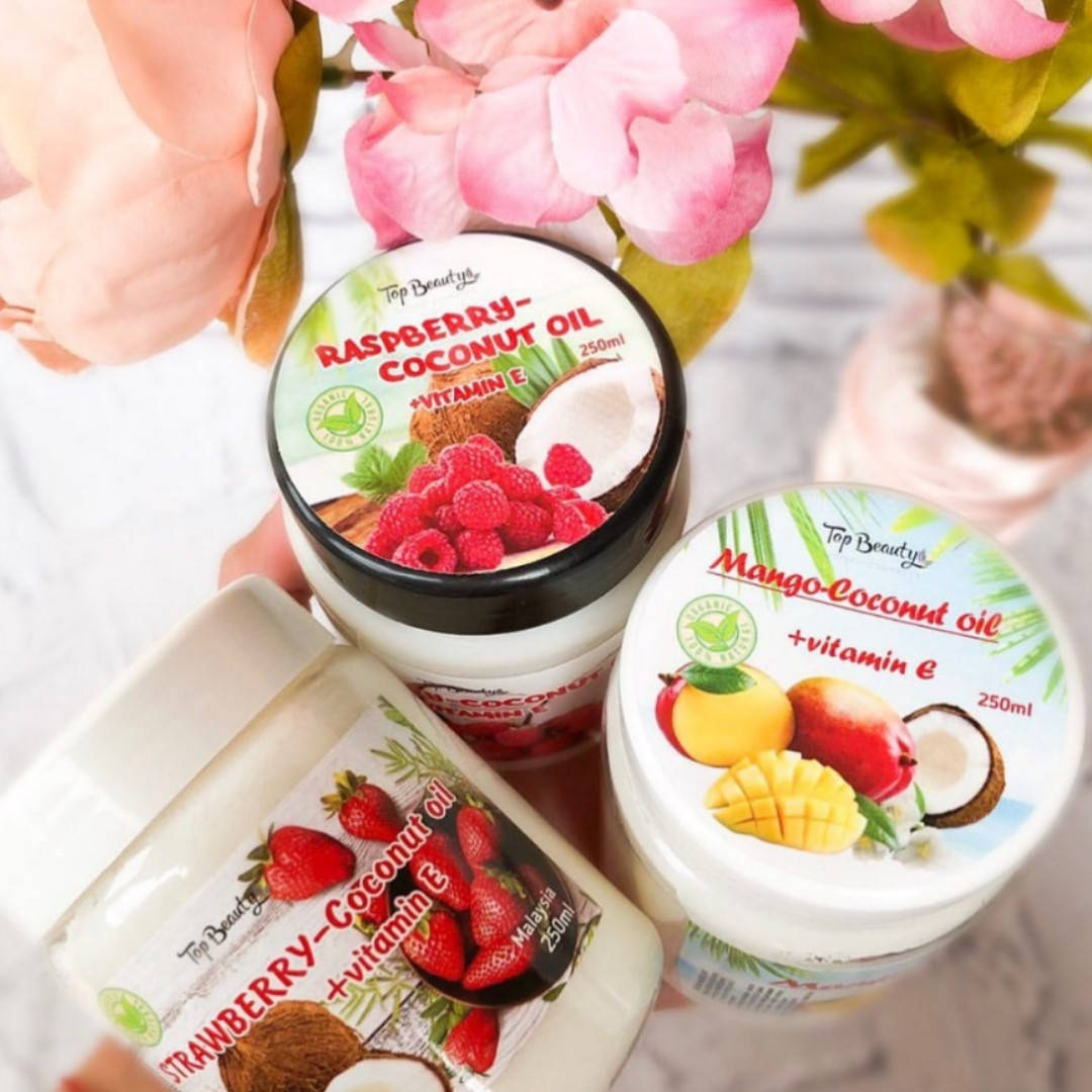 

Клубнично-кокосовое масло