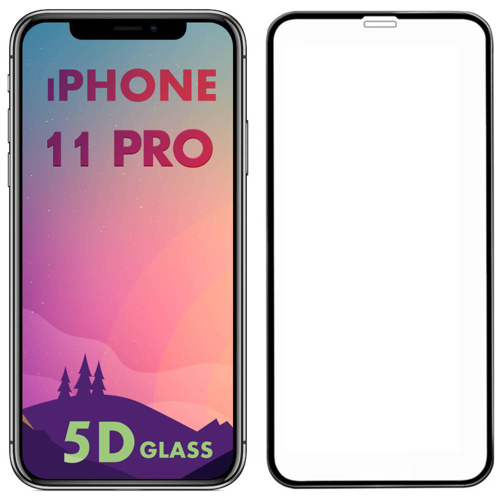 

Защитное стекло 5D для iPhone 11 Pro (айфон 11 про)