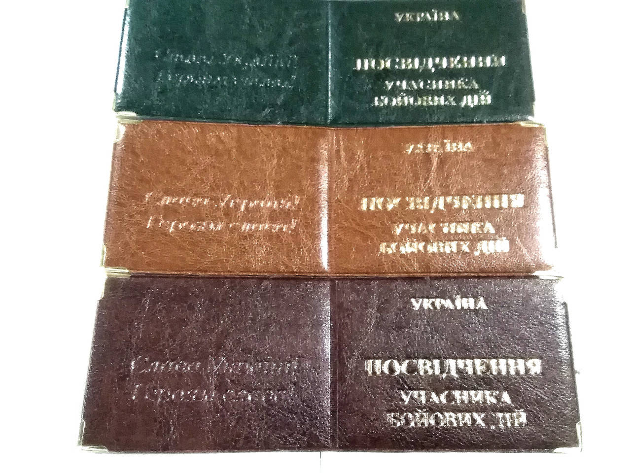 

Обложка "Учасник бойових дій"