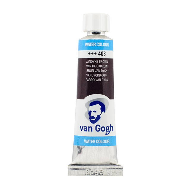 

Краска акварельная Van Gogh (403), Ван Дик коричневый, туба 10 мл, Royal Talens