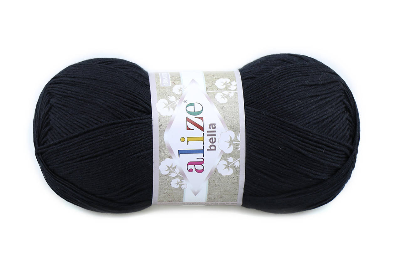 

Alize Bella 100, Черный №60