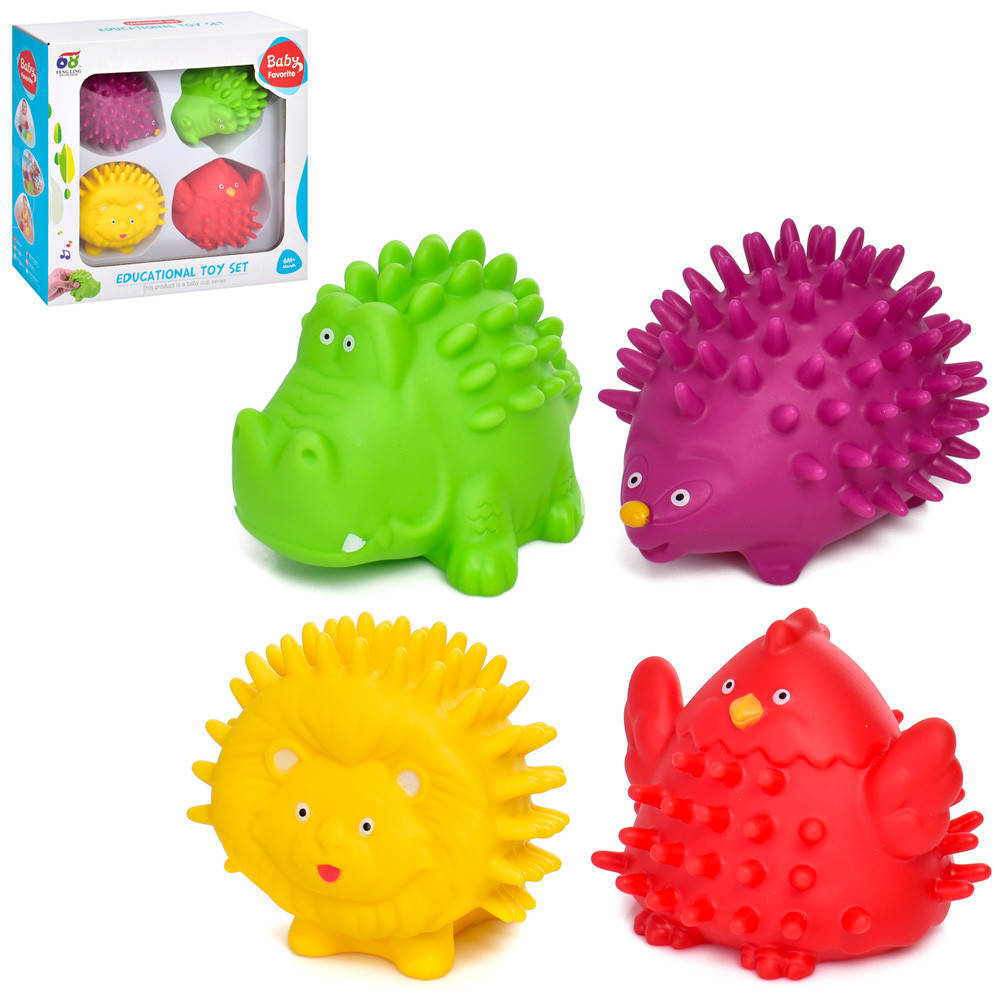 

Игрушки для купания Животные (массажные) 628-1
