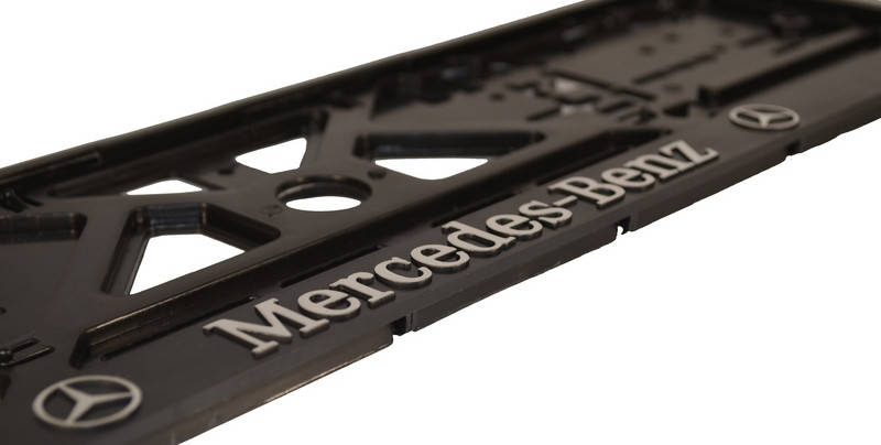 

Рамка номерного знака MERCEDES-BENZ рельєфна