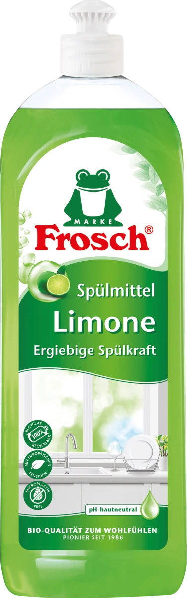 

Средство для мытья посуды Frosch, 0,75 l (Германия)