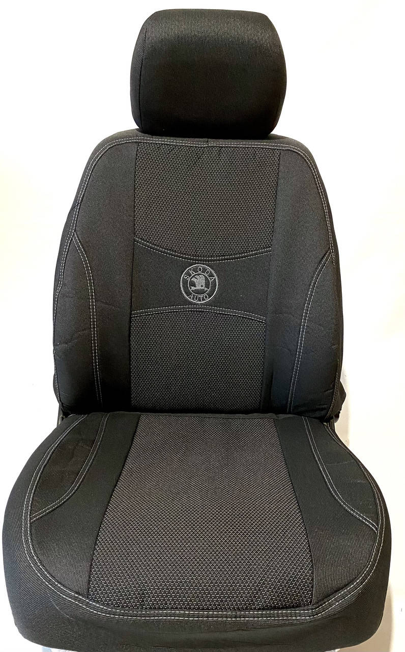 

Чехлы Шкода Фабия MК II 2007- Skoda Fabia задняя спинка цельная Nika