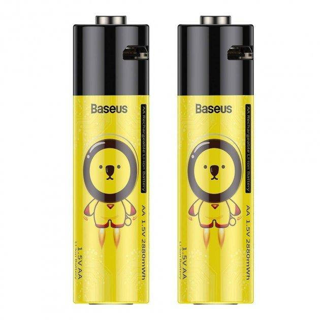 

Аккумулятор Baseus AA Rechargeable Li-ion Battery 2шт