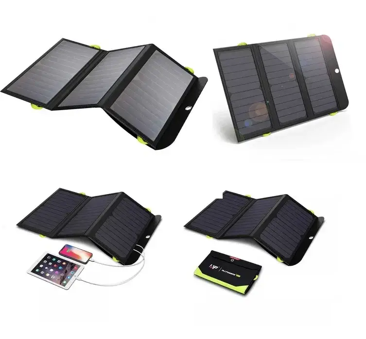 

Солнечная панель ALLPOWERS на 21W (3 секции), с powerbank на 10000 mAh