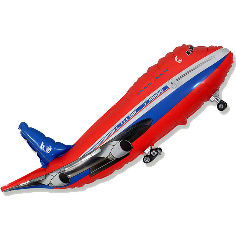 

Фольгированный шар фигура Самолет 901661 FlexMetal