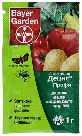 

Инсектицид Децис Профи 1 грамм Bayer