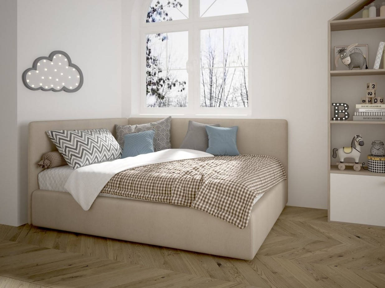 

Угловая кровать "Оушен" 90х200 см.