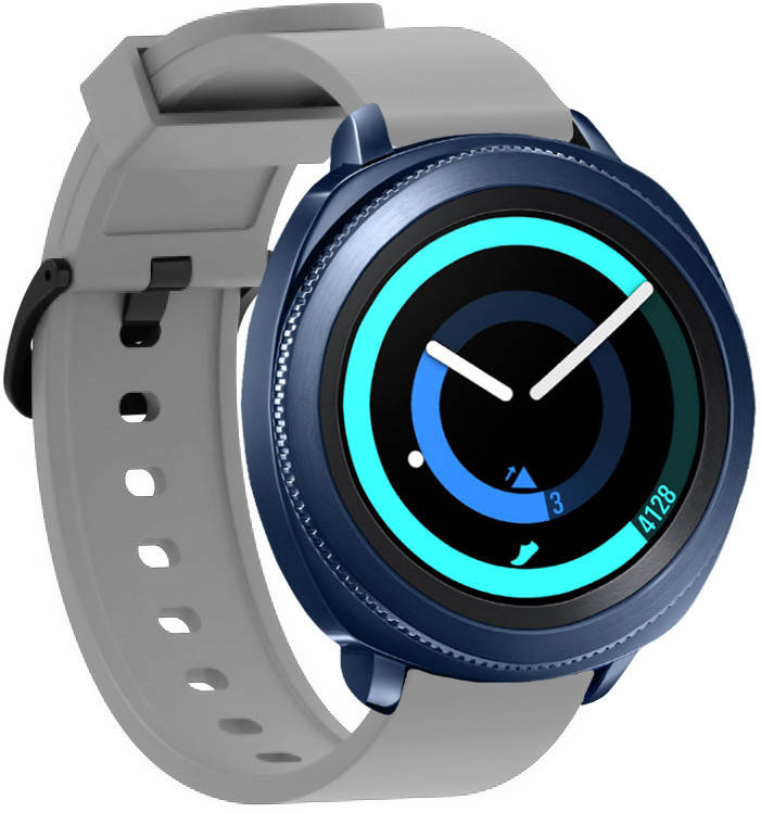 

Силиконовый ремешок Like для Samsung Gear Sport Серый