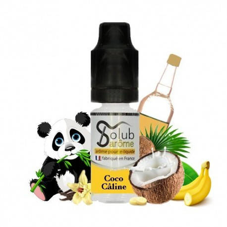 

Ароматизатор Solub "Coco caline" со вкусом рома, кокоса и банана 5 мл