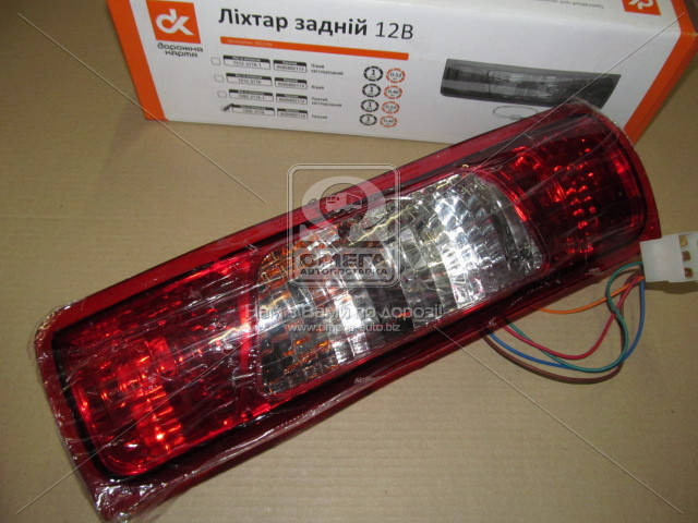 

Фонарь задний Газель ГАЗ 2705 правый нов. обр. 12В (произ-во ДК)