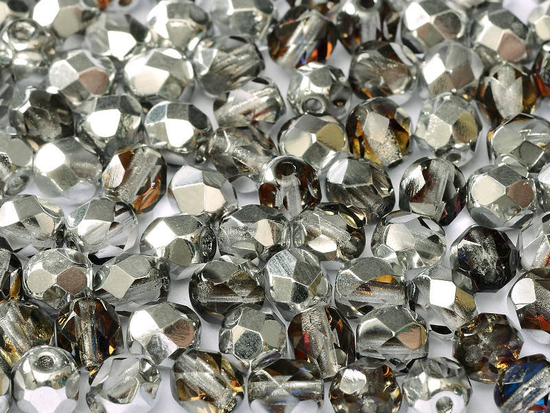 

Fire polished 6 mm Crystal Bermuda Blue