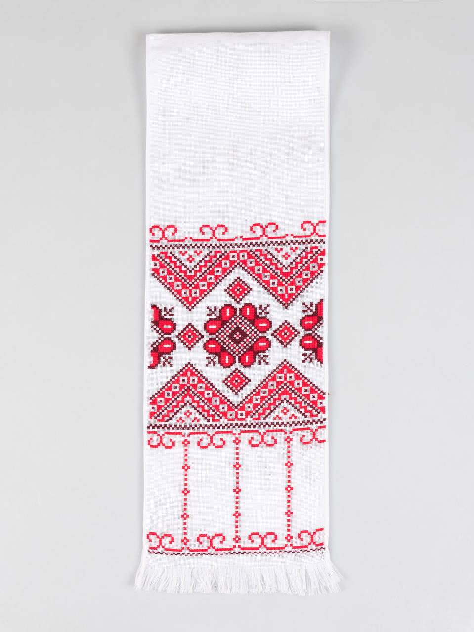 

Свадебный рушник для икон с вышивкой крестом р-020