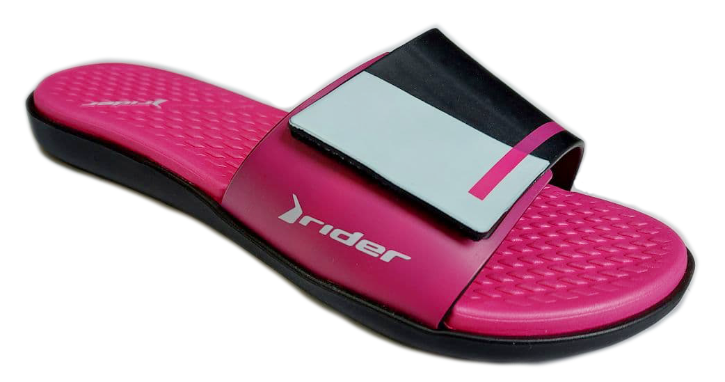 

Женские шлёпанцы Rider 82569 black/pink Оригинал 40
