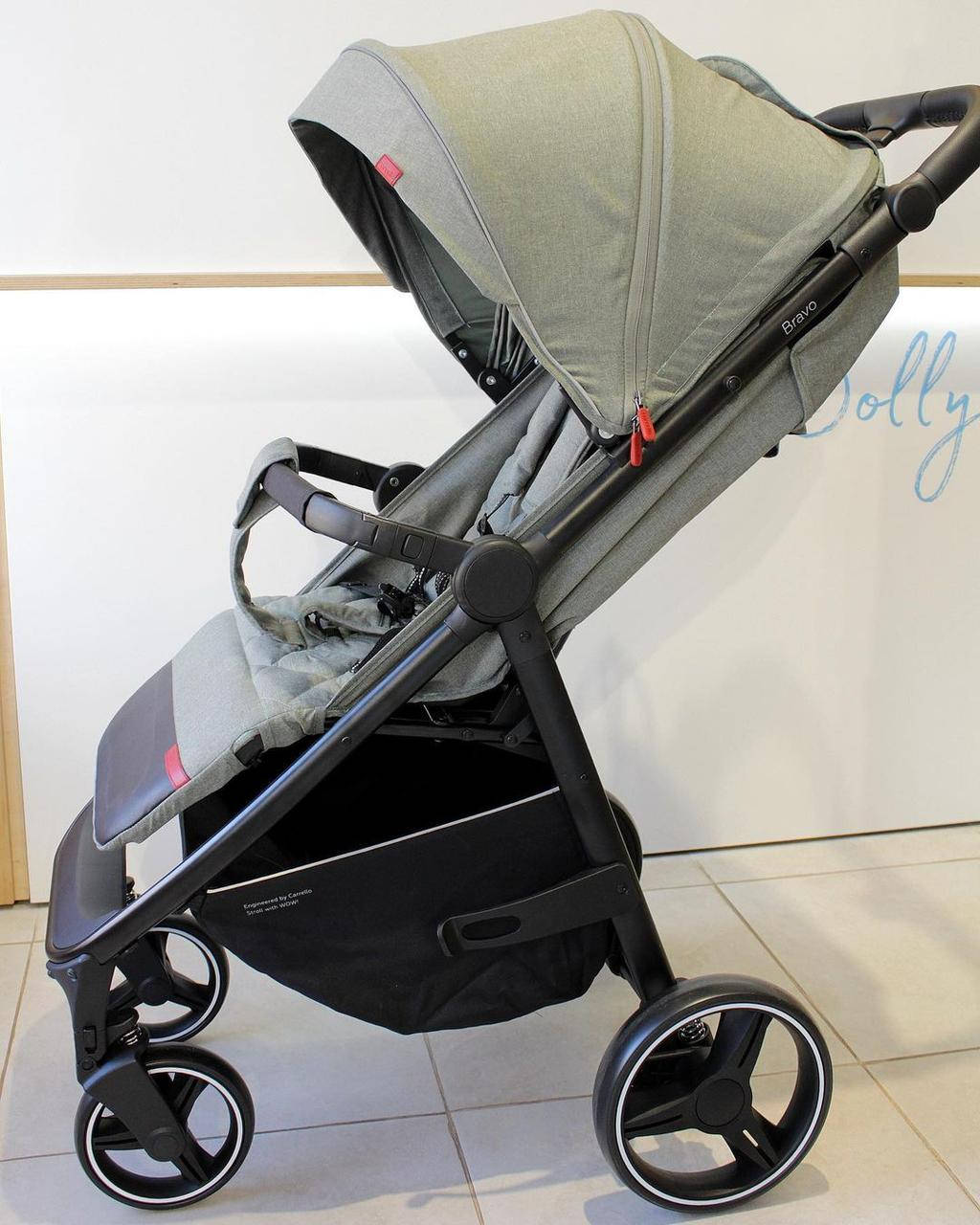 

Коляска прогулочная CARRELLO Bravo Каррелло Браво 2022 Elephant Grey