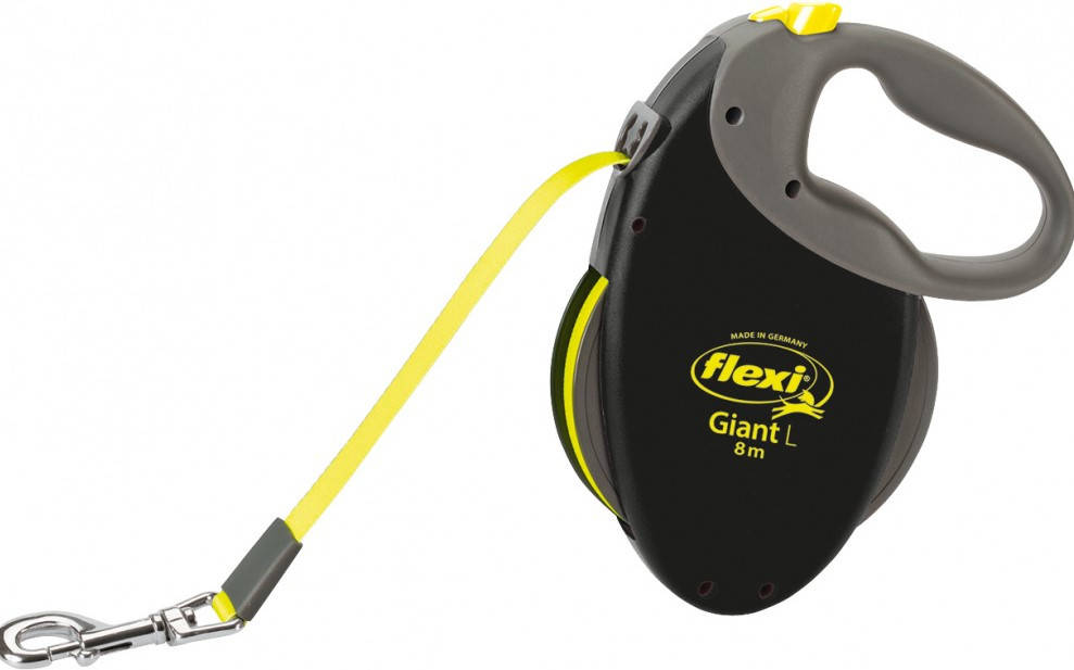 

Flexi Giant L поводок-рулетка ( 8м; лента; до 50кг )