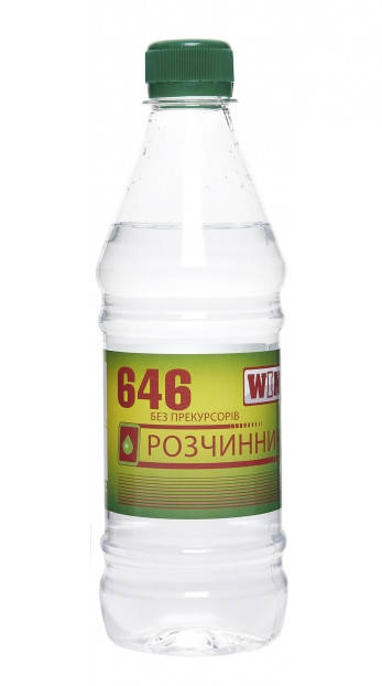 

Растворитель 646 WIN 0.35кг (0.5л)