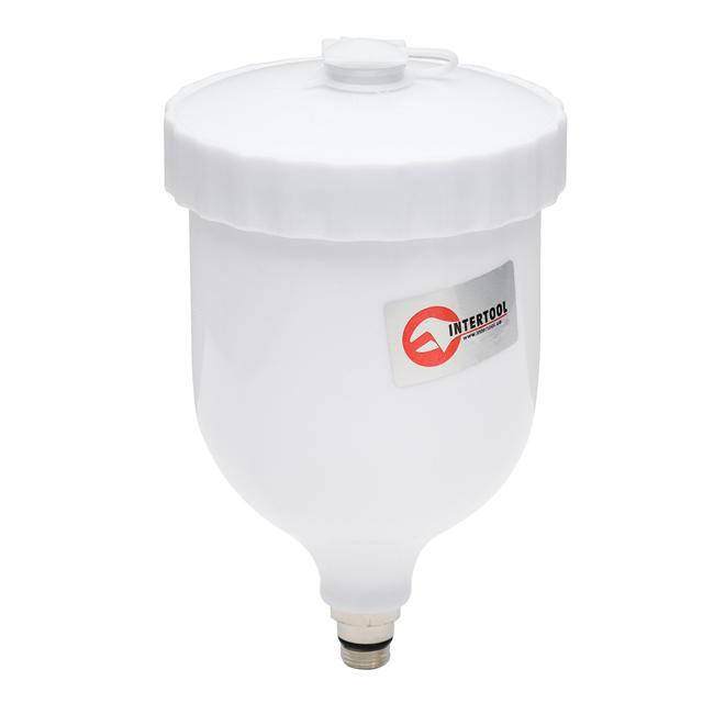 

Бачок пластиковый с наружной резьбой 600 мл, 14x1,25 INTERTOOL PT-1902