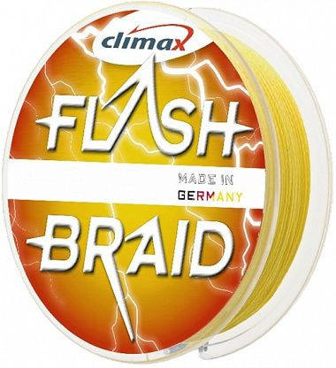 

Шнур Climax FLASH BRAID yellow 100 m 0.10 6.50kg