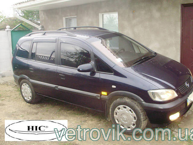 

Ветровики на Опель Зафира А 1999-2005 Хик накладные