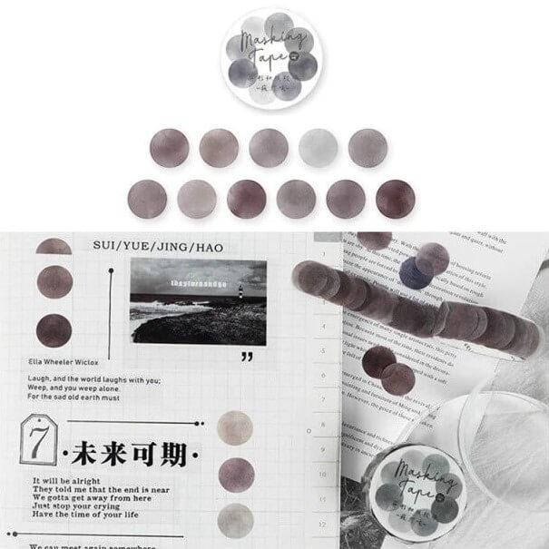 

Декоративный скотч Infeel.Me Лепестки 14 мм 100 шт Серый (JD-5307)