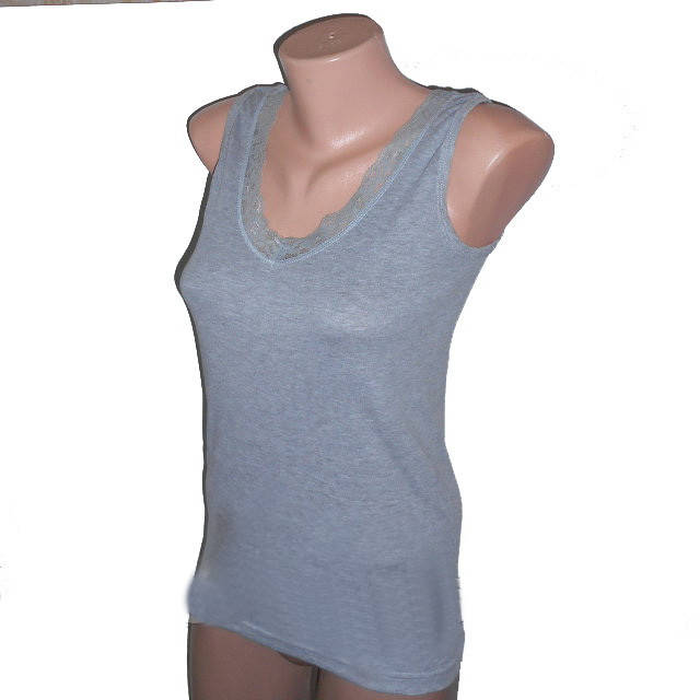 

Женская майка на Турция (серая, Серый