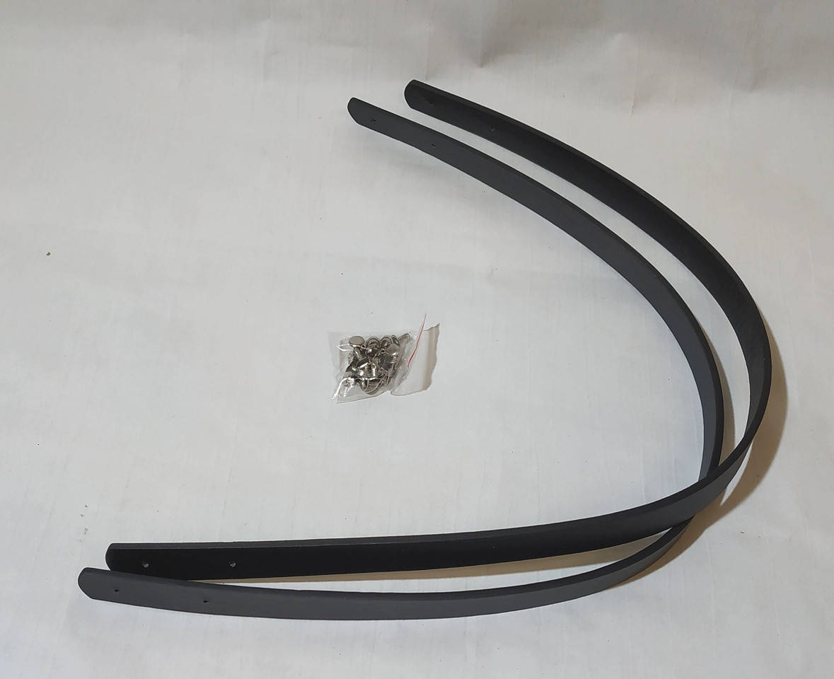 

Ручки для сумки с заклепками черные фурнитура для сумки, Черный