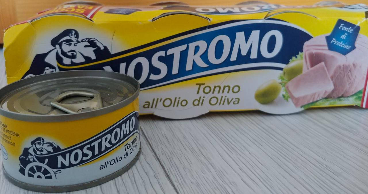 

Nostromo Tonno all'Olio do Oliva Тунец консервированный в оливковом масле 80g Италия