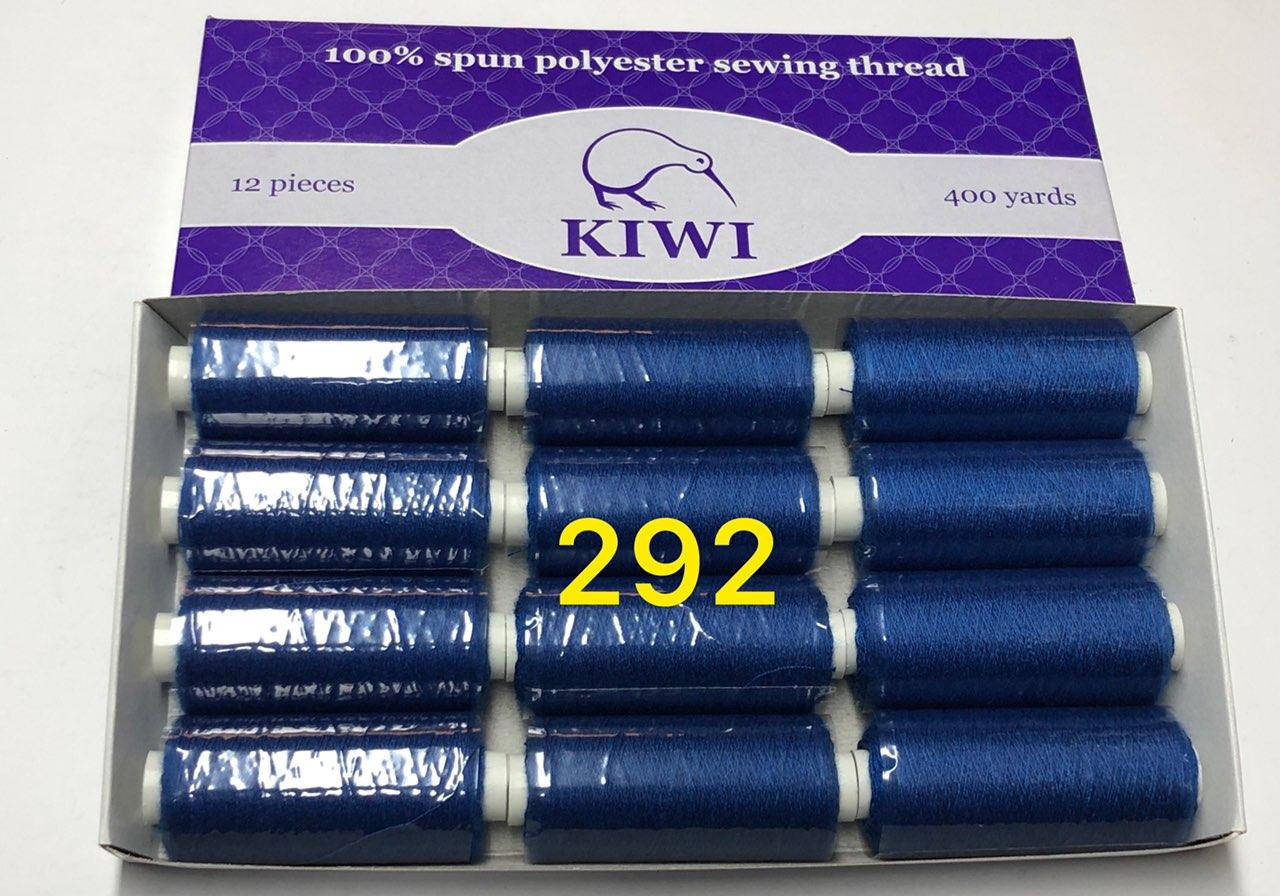 

Швейные нитки 40/2 292тон полиэстер Kiwi Киви 400ярдов