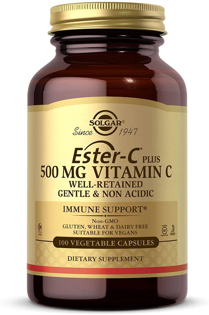 

Solgar Ester-C Plus Vitamin C 500 mg 100 капсул