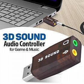 

USB звукова карта 3D Sound Card 5.1