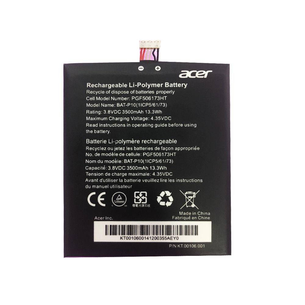 

Аккумулятор Acer Liquid E700 (E39) / BAT-P10 Original