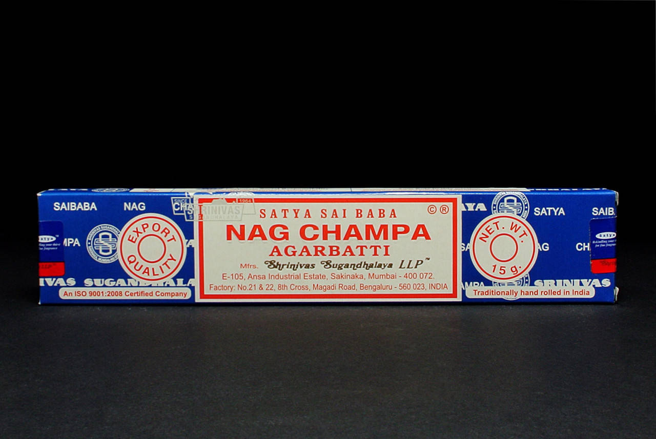 

Натуральные пыльцевые благовония Nag Champa (Нагчампа) от фирмы Satyа (Сатья), 15 г