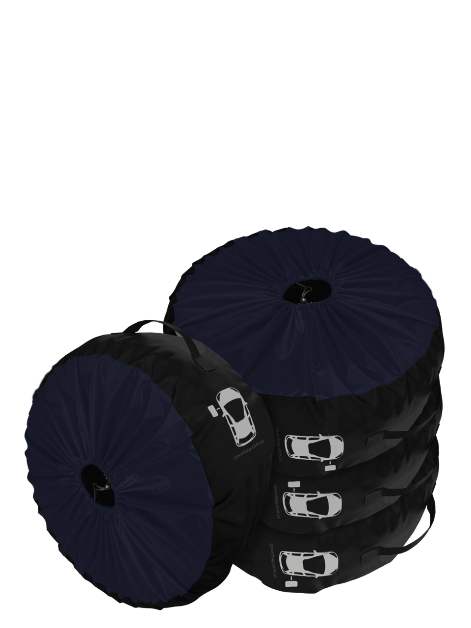 

Комплект чехлов для колес Coverbag Premium XL синий 4шт.