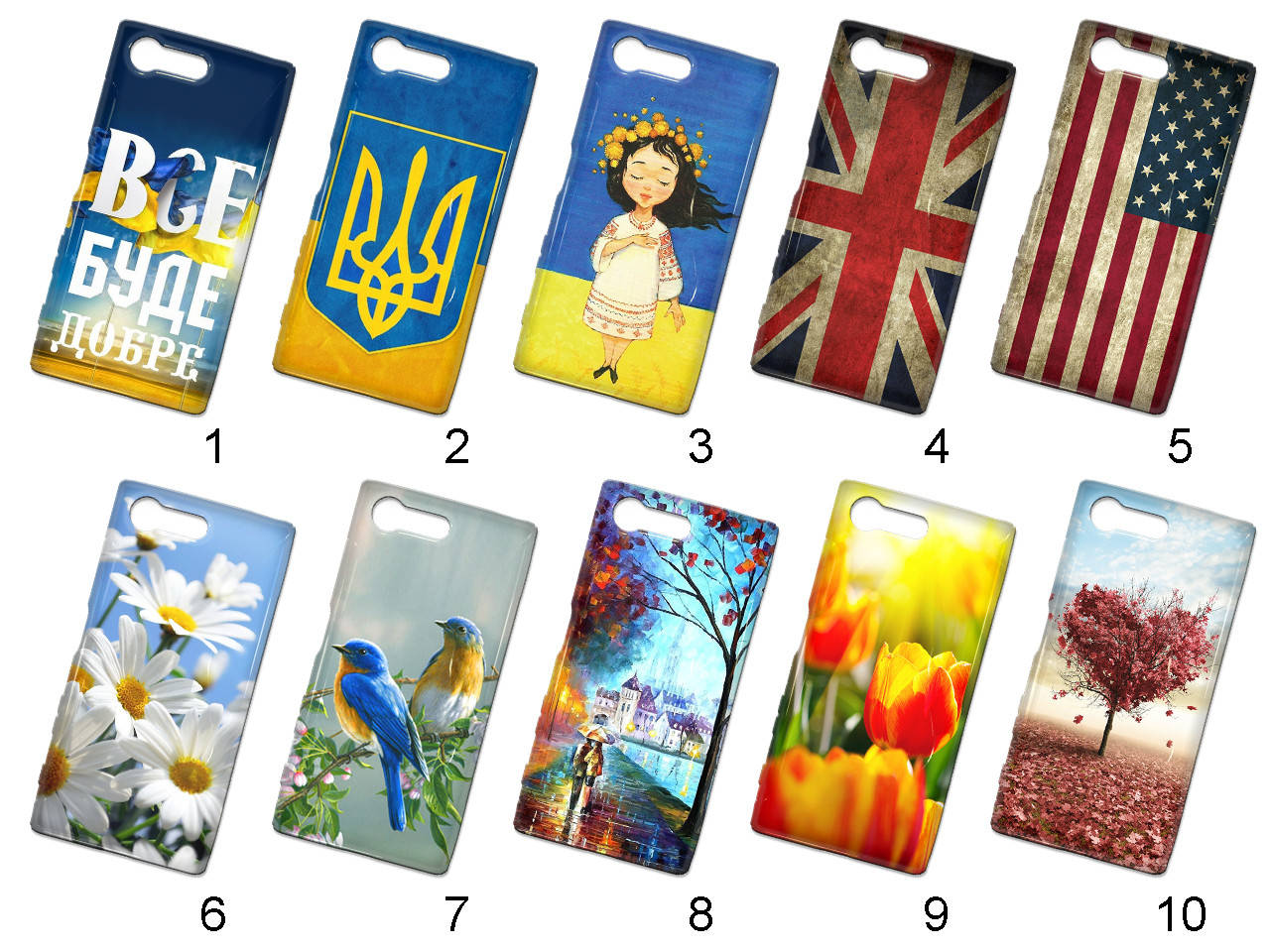

Силиконовый чехол с рисунком для Sony Xperia X Compact F5321