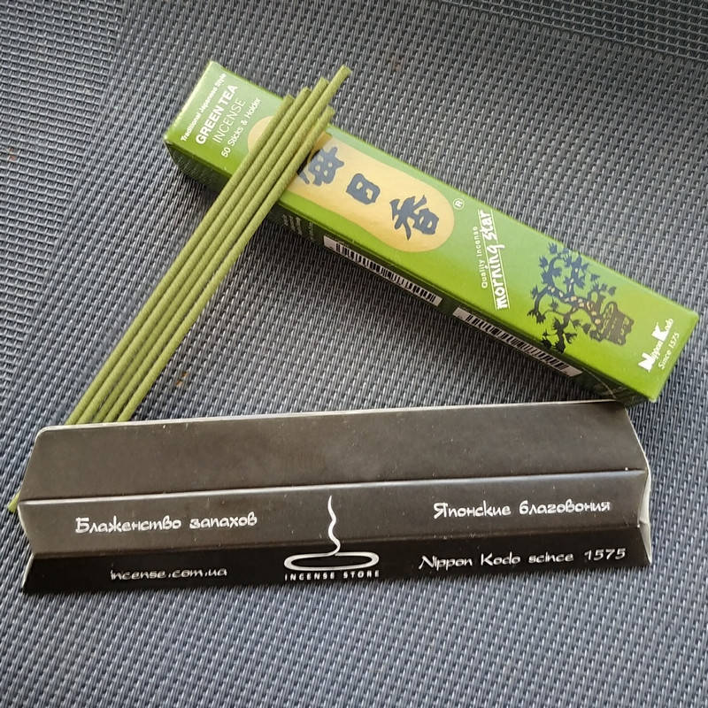 

Пахощі Японські Nippon Kodo Пробник Green Tea - Зеленый чай 010117