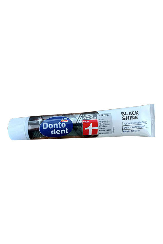 

Зубная паста отбеливающая DONTODENT Black Shine 75мл