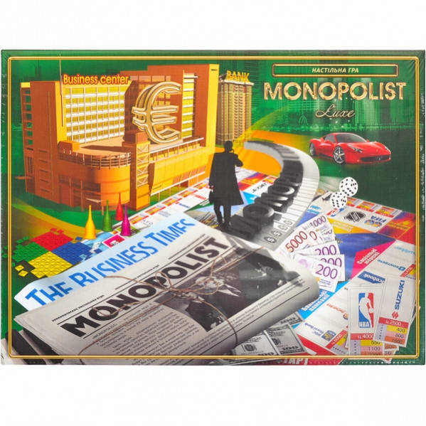 

Экономическая игра Danko Toys Монополист (Monopolist Luxe) (Укр) (G-MonP-01-01U)