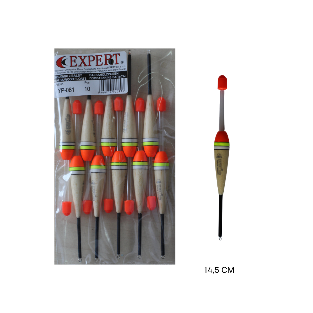 

Поплавок EXPERT Бальза YP-081 3,0г (10шт в уп)