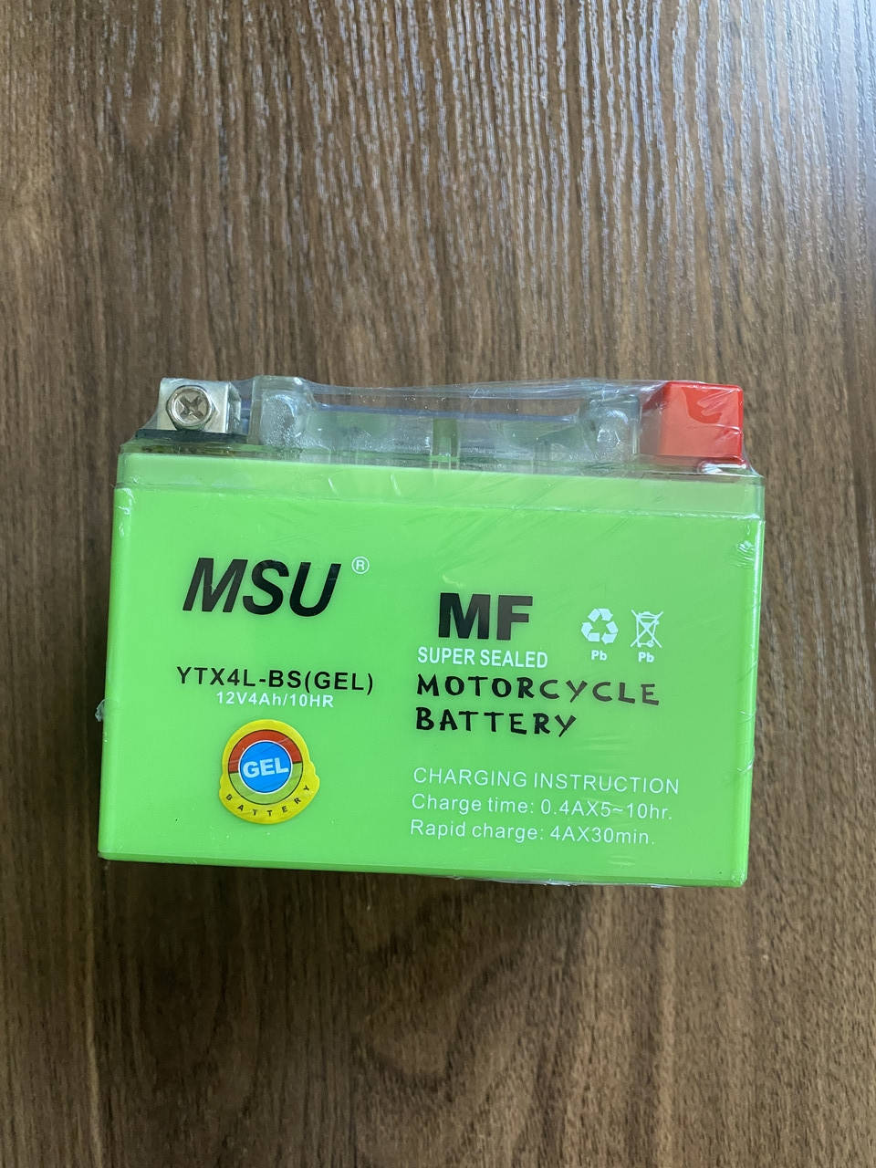 

Аккумулятор (АКБ) гелевый Outdo YTX4L-BS Gel 12V 4Ah