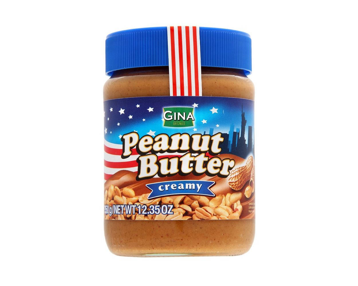 

Арахісова паста м’яка Gina Peanut Butter Creamy 350 г